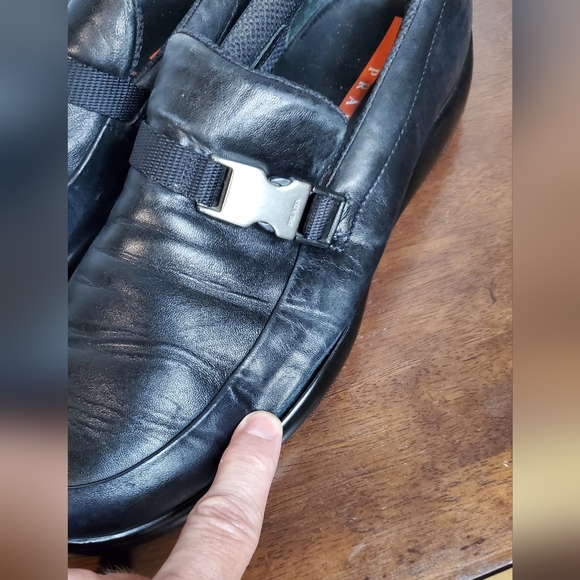 *SOLD* Prada Loafers, Black, Size 11 - Picture 14 of 15